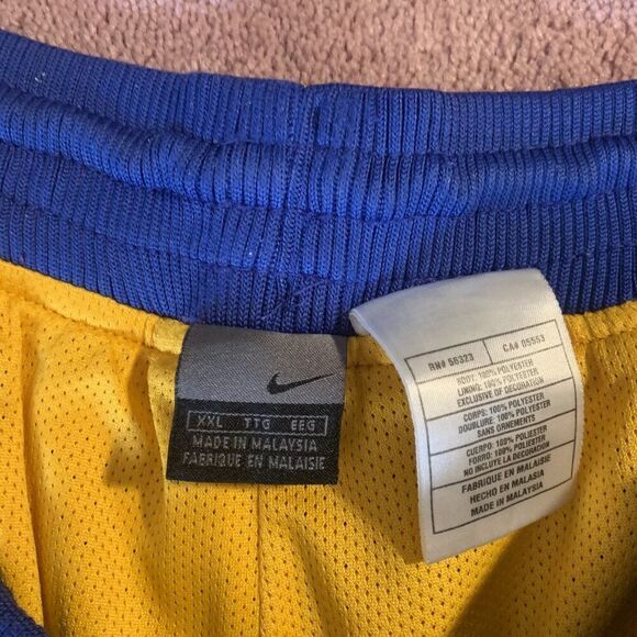 Y2k Nike Shorts Yellow - Picture 3 of 5